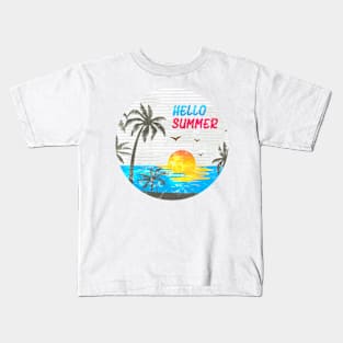 Hello Summer Kids T-Shirt